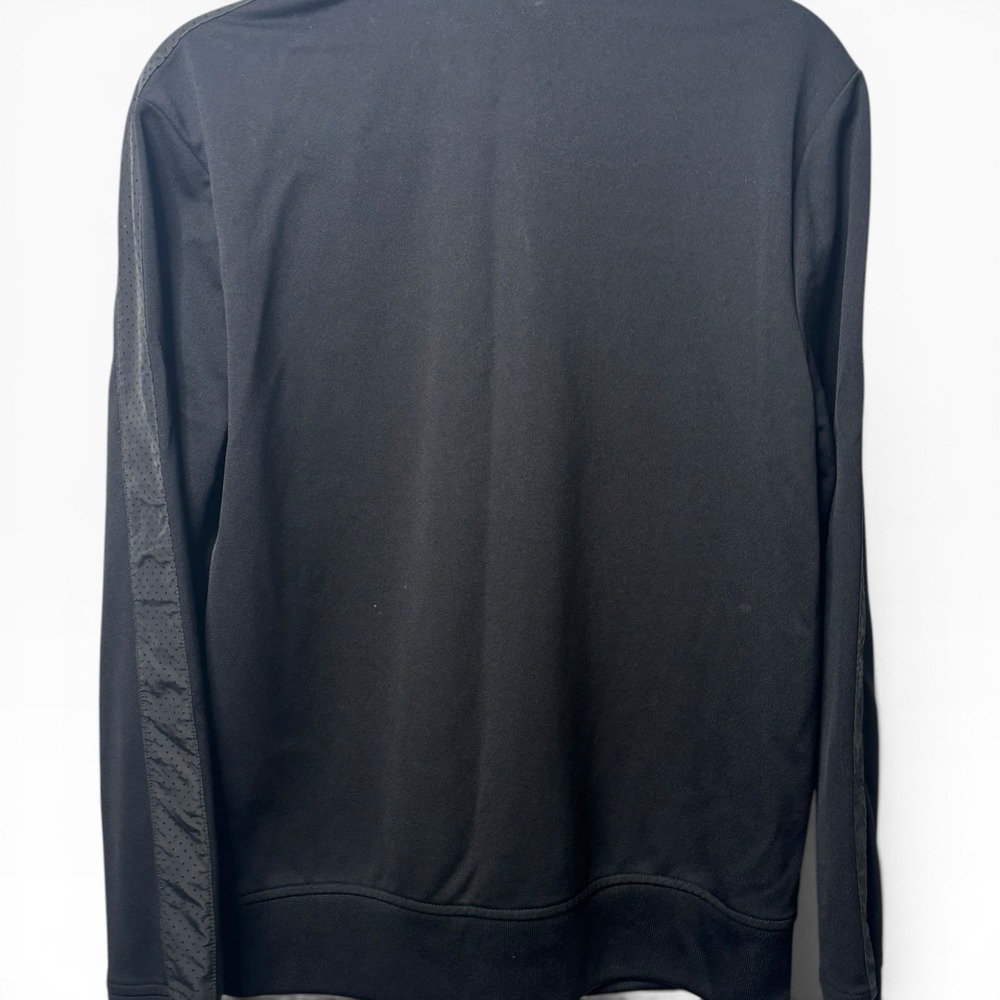Rare EXPRESS EXP-111 Full Zip LS Jacket Black Adult M Polyester 2 Slash Pockets - Picture 5 of 7